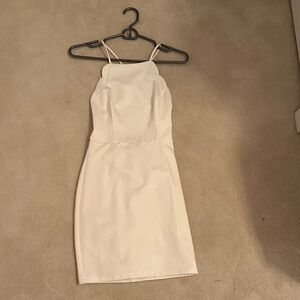 Lulu's White Mini Dress
